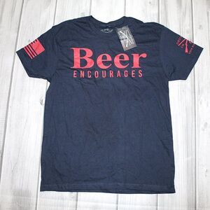 NEW Grunt Style Beer Encourages Short-Sleeve T-Shirt for Men